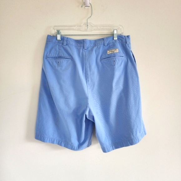 Polo by Ralph Lauren Tyler Short Men's Blue Front Pleated Short Size 34 - Picture 5 of 7